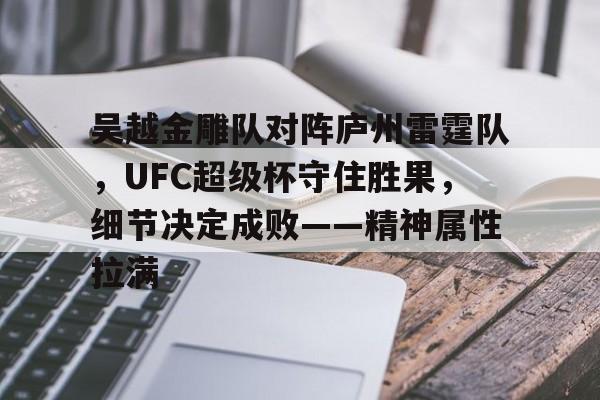 关于吴越金雕队对阵庐州雷霆队，UFC超级杯守住胜果，细节决定成败——精神属性拉满的信息